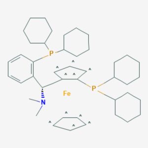 (RP)-1-Dicyclohexylphosphino-2-[(R)-α-(dimethylamino)-2-(dicyclohexylphosphino)benzyl]ferrocene