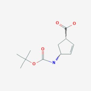 (1S,4R)-(−)-4-(Boc-amino)-2-cyclopentene-1-carboxylic acid
