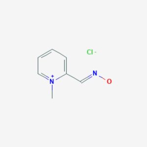 (NE)-N-[(1-methylpyridin-1-ium-2-yl)methylidene]hydroxylamine;chloride