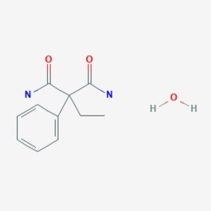 2-Ethyl-2-phenylmalonamide monohydrate