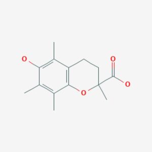 (±)-6-Hydroxy-2,5,7,8-tetramethylchromane-2-carboxylic acid