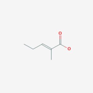 trans-2-Methyl-2-pentenoic acid