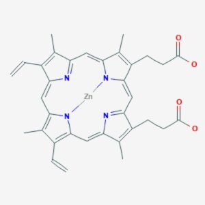 Protoporphyrin IX zinc(II)