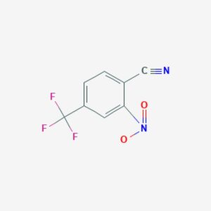 2-Nitro-4-(trifluoromethyl)benzonitrile