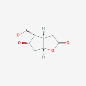 (3aR,4S,5R,6aS)-(−)-Hexahydro-5-hydroxy-4-(hydroxymethyl)-2H-cyclopenta[b]furan-2-one