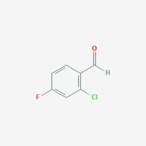 2-Chloro-4-fluorobenzaldehyde