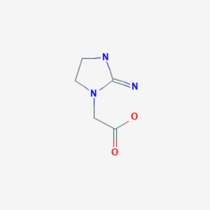 2-Imino-1-imidazolidineacetic acid
