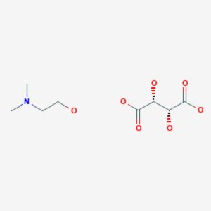 2-Dimethylaminoethanol (+)-bitartrate salt