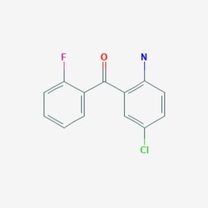 2-Amino-5-chloro-2′-fluorobenzophenone