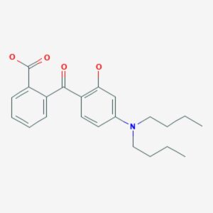 2-[4-(Dibutylamino)-2-hydroxybenzoyl]benzoic acid