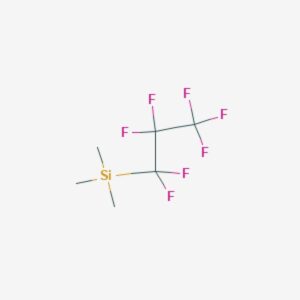 (Heptafluoropropyl)trimethylsilane