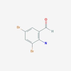 2-Amino-3,5-dibromobenzaldehyde