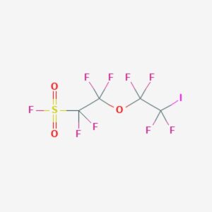 Tetrafluoro-2-(tetrafluoro-2-iodoethoxy)ethanesulfonyl fluoride