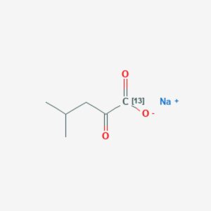 2-Keto-4-methylpentanoic-1-¹³C acid sodium salt