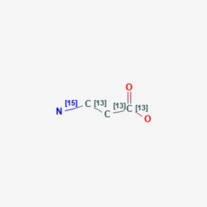 β-Alanine-¹³C₃,¹⁵N