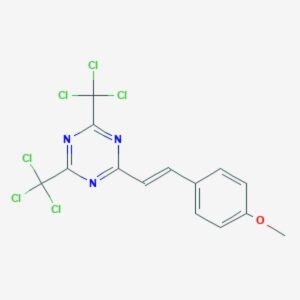 2-(4-Methoxystyryl)-4,6-bis(trichloromethyl)-1,3,5-triazine