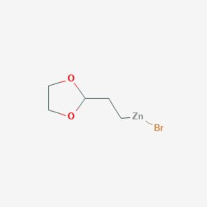 2-(1,3-Dioxolan-2-yl)]ethyl]zinc bromide solution