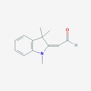 2-(1,3,3-Trimethylindolin-2-ylidene)acetaldehyde
