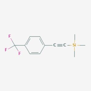 1-[(Trimethylsilyl)ethynyl]-4-(trifluoromethyl)benzene