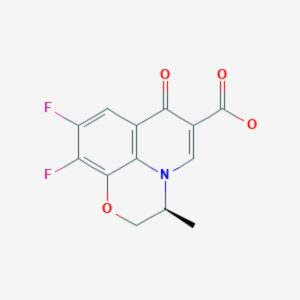 (S)-(−)-9,10-Difluoro-2,3-dihydro-3-methyl-7-oxo-7H-pyrido[1,2,3-de]-1,4-benzoxazine-6-carboxylic acid