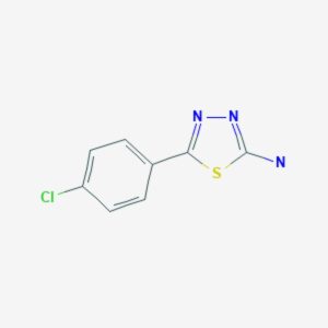 2-Amino-5-(4-chlorophenyl)-1,3,4-thiadiazole
