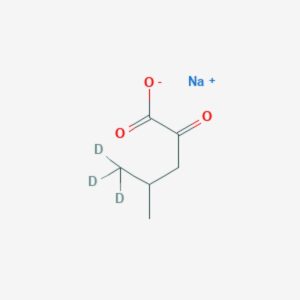 2-Keto-4-methyl-d₃-pentanoic acid sodium salt