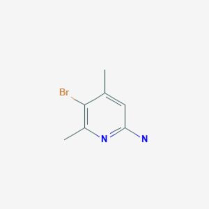 2-Amino-5-bromo-4,6-dimethylpyridine