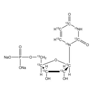 Uridine-¹³C₉,¹⁵N₂ 5′-monophosphate disodium salt solution