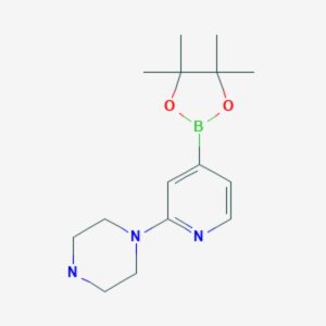 2-(1-Piperazinyl)pyridine-4-boronic acid pinacol ester