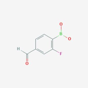 2-Fluoro-4-formylphenylboronic acid