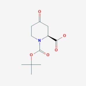 (S)-1-Boc-4-oxopiperidine-2-carboxylic acid
