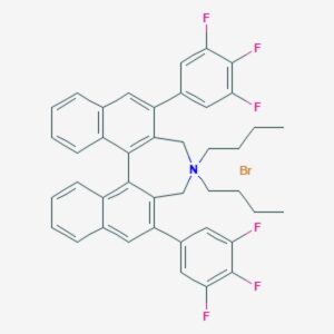 (11bS)-(+)-4,4-Dibutyl-4,5-dihydro-2,6-bis(3,4,5-trifluorophenyl)-3H-dinaphth[2,1-c:1′,2′-e]azepinium bromide