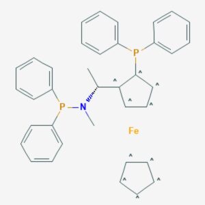 (R)-N-Methyl-N-diphenylphosphino-1-[(S)-2-diphenylphosphino)ferrocenyl]ethylamine