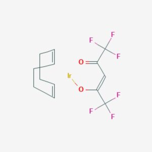 (1,5-Cyclooctadiene)(hexafluoroacetylacetonato)iridium(I)
