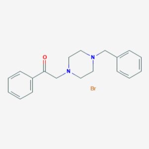 2-(4-Benzyl-1-piperazinyl)-1-phenylethanone hydrobromide