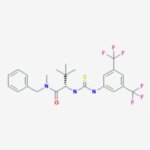 (S)-2-[[3,5-Bis(trifluoromethyl)phenyl]thioureido]-N-benzyl-N,3,3-trimethylbutanamide