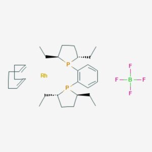 1,2-Bis[(2S,5S)-2,5-diethylphospholano]benzene(1,5-cyclooctadiene)rhodium(I) tetrafluoroborate