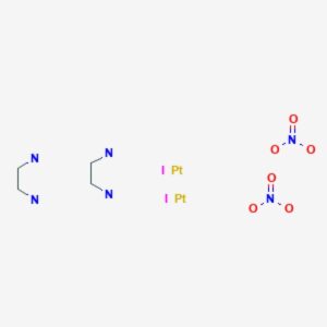 (Ethylenediamine)iodoplatinum(II) dimer dinitrate