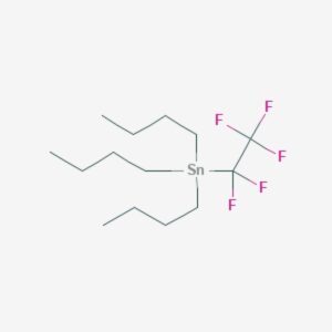 Tributyl(perfluoroethyl)stannane