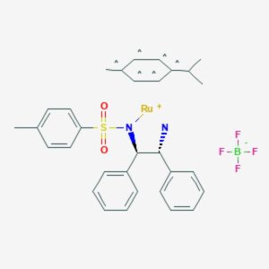 [((1R,2R)-2-Amino-1,2-diphenylethyl)(p-tosyl)amido](p-cymene)ruthenium(II) tetrafluoroborate