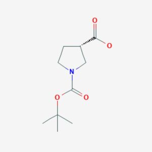(S)-1-Boc-3-pyrrolidinecarboxylic acid