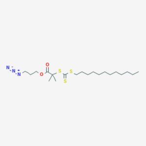 2-(Dodecylthiocarbonothioylthio)-2-methylpropionic acid 3-azido-1-propanol ester