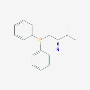 (S)-1-(Diphenylphosphino)-3-methyl-2-butylamine
