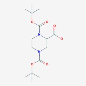 1,4-Di-Boc-piperazine-2-carboxylic acid