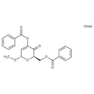 (2R,6S)-(+)-4-Benzoyloxy-2-benzoyloxymethyl-6-methoxy- 2H-pyran-3(6H)-one