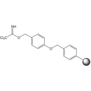 Trichloroacetimidate Wang resin