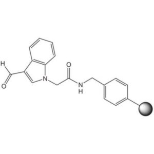 (3-Formylindolyl)acetamidomethyl polystyrene