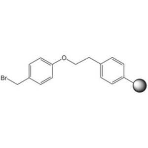 2-(4-Bromomethylphenoxy)ethyl polystyrene HL