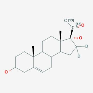 17α-Hydroxypregnenolone-20,21-¹³C₂,16,16-d₂