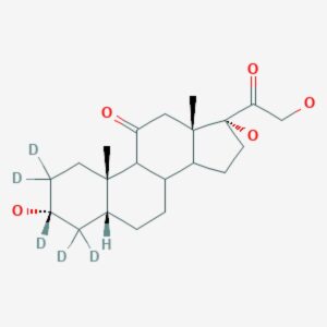 Tetrahydrocortisone-2,2,3,4,4-d₅ solution